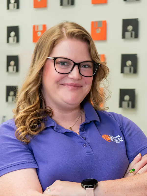 Ashley Feuchter, Help Desk Extraordinaire at Radiant Technology Solutions