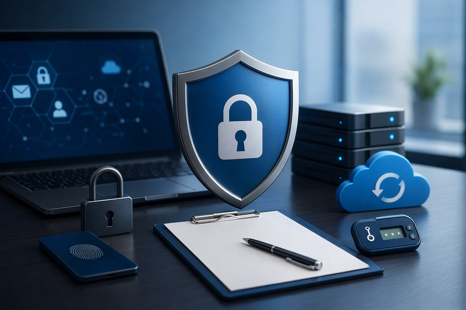 Cyber insurance requirements for small businesses in Dunedin Florida including MFA backups email security and endpoint protection