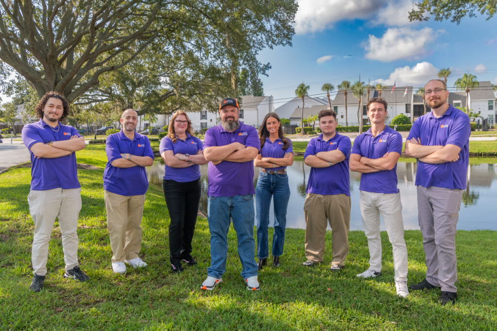 Radiant Technology Solutions IT support team providing managed IT services, cybersecurity, and help desk support throughout the Tampa Bay area.